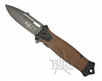 Taktyczny nóż składany - Snake  - coyote