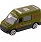 Van truck - skala 1:64 - zabawka Toy Army Vehicles