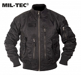Kurtka lotnicza - US Tactical Flight Jacket - Mil-Tec - czarna