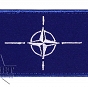 Naszywka - Flaga NATO - 8x5cm