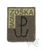 Naszywka - Batalion Zośka - JWK - mała - polowa