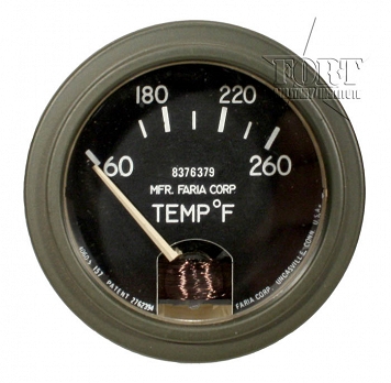 Wskaźnik temperatury - Temperature Gauge - 24V