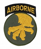 Naszywka - 17th Airborne Division