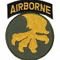Naszywka - 17th Airborne Division