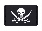 Naszywka 3D - Punisher Pirate
