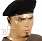 Beret polski - czarny - nowy