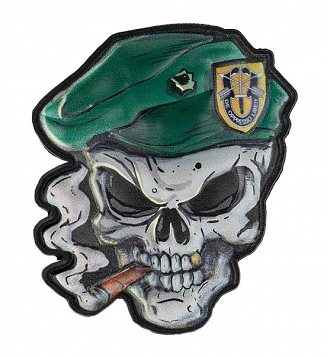 Naszywka 3D UV - Green Beret - na rzep