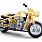 Motocykl wojskowy US - klocki (B0959)